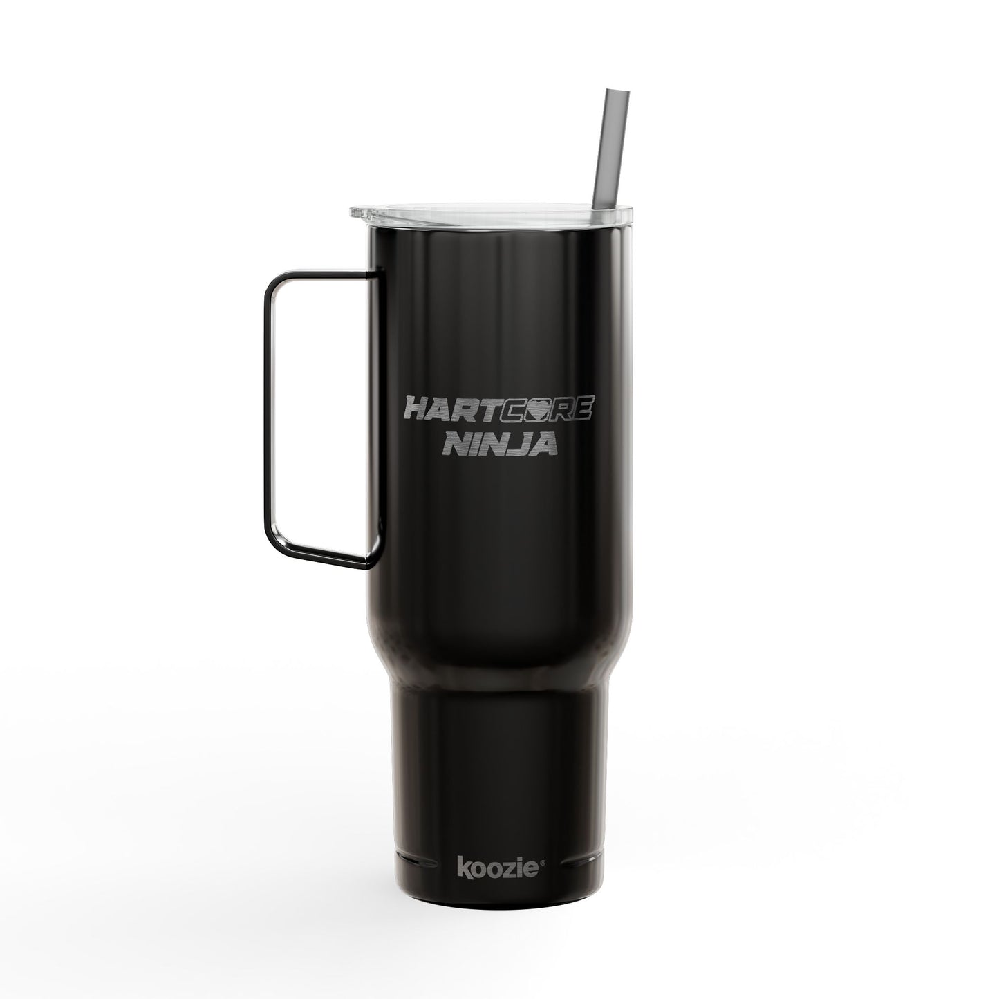 Hartcore Ninja Insulated Tumbler - 40oz Travel Mug with Lid