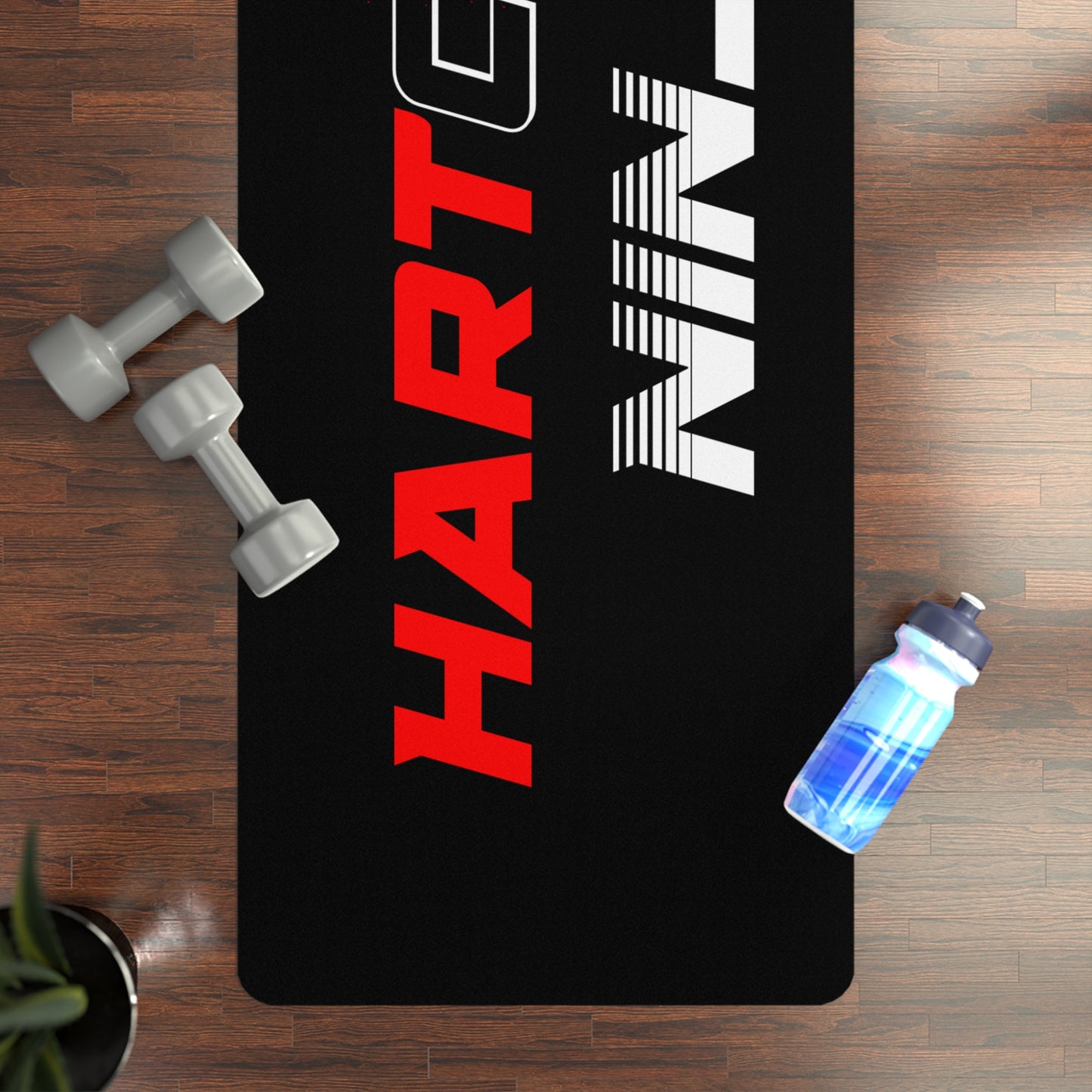 Hardcore Ninja Rubber Yoga Mat